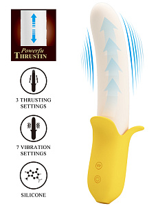 Banana Geek Pretty Love - пульсатор с вибрацией (имитация фрикций) Banana Geek Pretty Love - пульсатор с вибрацией (имитация фрикций)