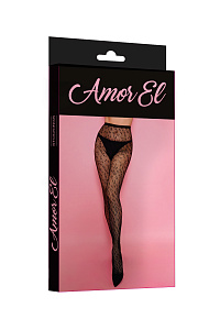 Колготы c леопардовым рисунком Amor El (One Size)