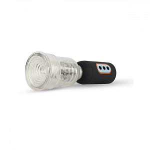 Помпа-мастурбатор для головки с вибрацией CRUIZR LUXURY VIBRATING PENIS PUMP