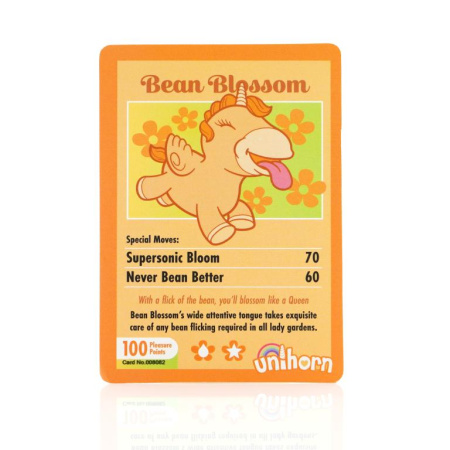 Unihorn Bean Blossom - вибратор со стимулирующим язычком