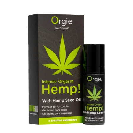 Усилитель оргазма ORGIE Hemp Intense Orgasm с эффектом вибрации, 15 мл
