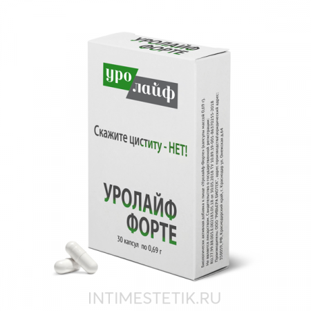 Капсулы «Уролайф-Форте» для приема внутрь (30 капсул)