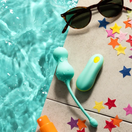 ROMP Cello - вагинальные шарики с вибрацией и пультом ДУ