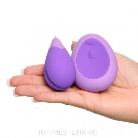 Вибростимулятор с пультом ДУ для тренировок Кегеля Fantasy For Her Remote Kegel Excite-Her