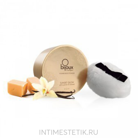 Съедобная пудра для тела Bijoux Indiscrets (соленая карамель)