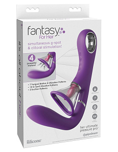 Fantasy For Her Her Ultimate Pleasure Pro Pipedream - стимулятор 3 в 1 для женщин