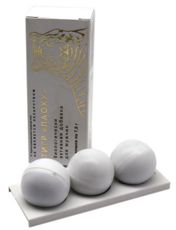 БАД ТИГР «ЛАОХУ» для мужчин (капсулы), 3 шт.