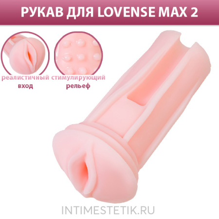 Реалистичный сменный рукав для LOVENSE MAX 2 VAGINA SLEEVE Реалистичный сменный рукав для LOVENSE MAX 2 VAGINA SLEEVE