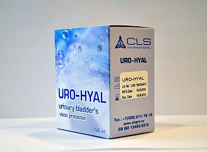 Уро-гиал (URO-HYAL) вязкоэластичный протектор слизистой мочевого пузыря Уро-гиал (URO-HYAL) вязкоэластичный протектор слизистой мочевого пузыря