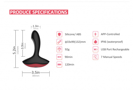 Массажер простаты Solstice Magic Motion Массажер простаты Solstice Magic Motion
