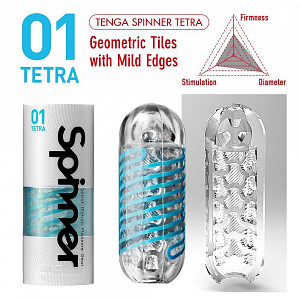 Мастурбатор TENGA SPINNER Tetra