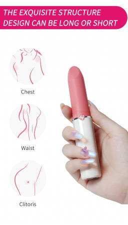 Мини-вибратор Magic Lotos с мобильным приложением