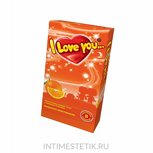 Презервативы "I LOVE YOU" № 12 Презервативы "I LOVE YOU" № 12