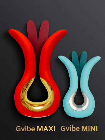 Gvibe Maxi - вибромассажер с тремя моторчиками Gvibe Maxi - вибромассажер с тремя моторчиками