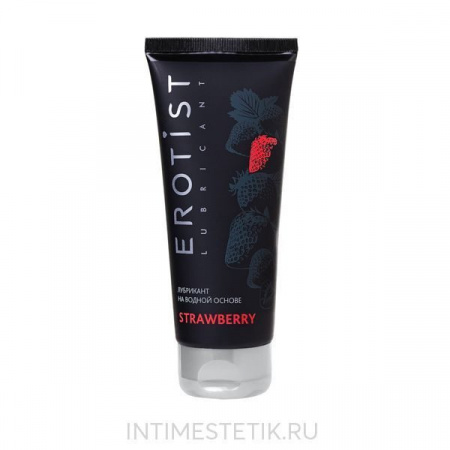 Ароматизированный лубрикант Erotist Strawberry, 100 мл