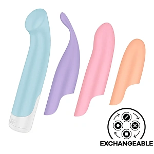 Satisfyer Playful Four - стимулятор 4в1 (4 насадки в комплекте) Satisfyer Playful Four - стимулятор 4в1 (4 насадки в комплекте)