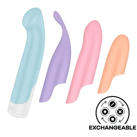 Satisfyer Playful Four - стимулятор 4в1 (4 насадки в комплекте) Satisfyer Playful Four - стимулятор 4в1 (4 насадки в комплекте)