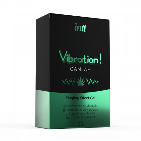 INTT Vibration! (Ganjah) - съедобный жидкий вибратор, 15 мл INTT Vibration! (Ganjah) - съедобный жидкий вибратор, 15 мл
