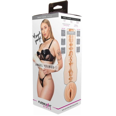 Fleshlight Girls Angel Youngs - реалистичный мастурбатор