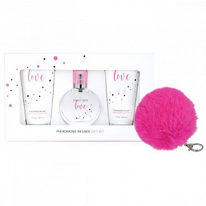 Набор косметики с феромонами Simply Sexy Love Набор косметики с феромонами Simply Sexy Love