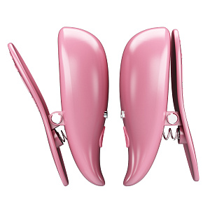 Виброзажимы на соски портативные Pretty Love Cayley с пультом ДУ