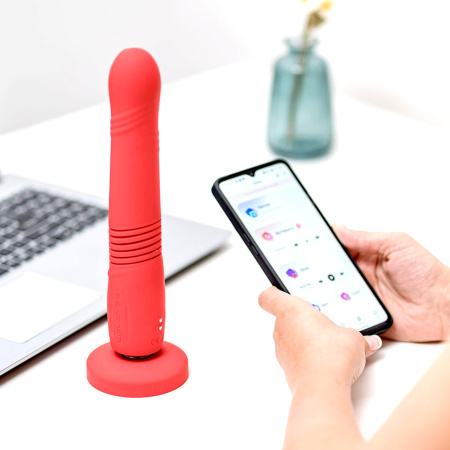 Lovense Gravity - фрикционный фаллоимитатор с мобильным управлением и вибрацией