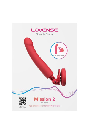 LOVENSE Mission 2 - дилдо с вибрацией и мобильным управлением