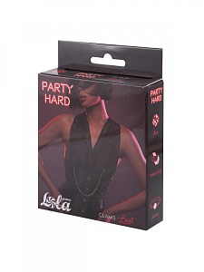 Зажимы на соски PARTY HARD LUST с цепочкой Зажимы на соски PARTY HARD LUST с цепочкой