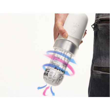 Набор Extra Sauce (автоматический насос с имитацией минета и вращением + мастурбатор)