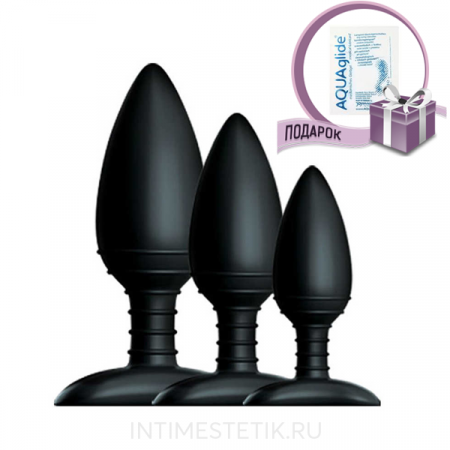 Набор анальных втулок NEXUS, 3 шт.