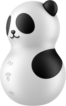 Satisfyer Pocket Panda - вакуумный стимулятор с вибрацией в виде панды