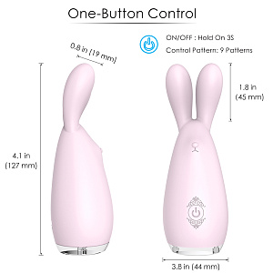 Мини-вибратор зайка S-Hande Reba