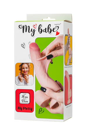 My Babe My Pretty (L 20 D 3,5) - фаллоимитатор с подвижной кожей