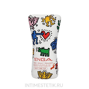 Мастурбатор Tenga&Keith Haring Soft Tube Мастурбатор Tenga&Keith Haring Soft Tube