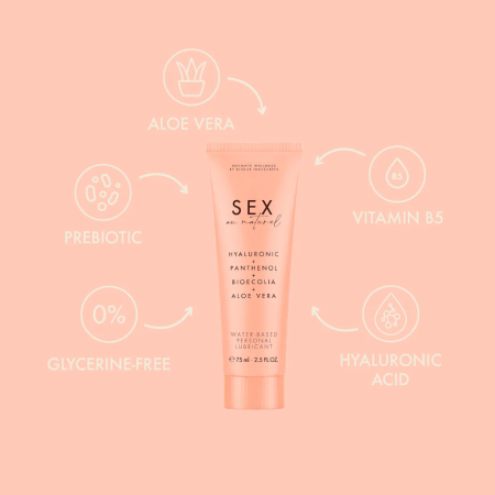 Bijoux Indiscrets au naturel Personal Lubricant - смазка на водной основе без глицерина