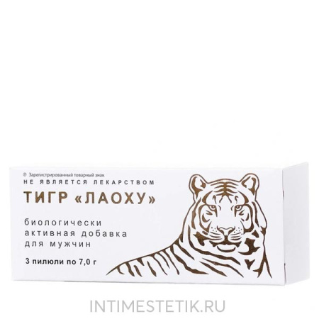 БАД ТИГР «ЛАОХУ» для мужчин (капсулы), 3 шт.