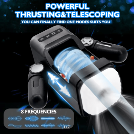 Game Cup Kationa - автоматический робот-мастурбатор ЧЕБУРАТОР с нагревом