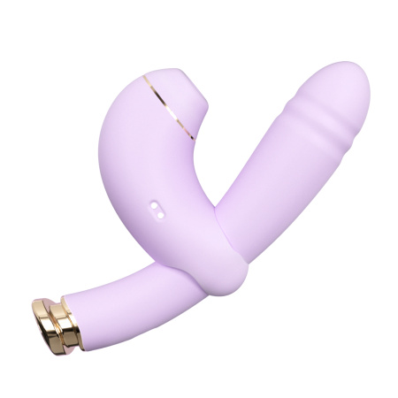 BeYourLover Minaka - вибратор + вакуумный стимулятор 3в1 с нагревом