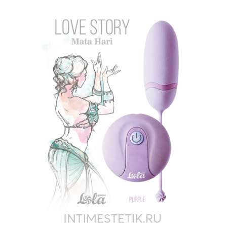 Виброяйцо на пульте управления Love Story Mata Hari
