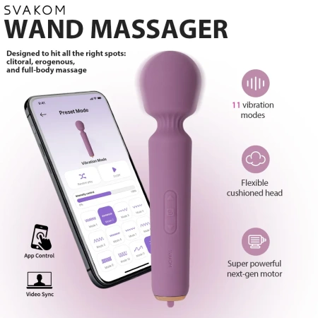 Массажер-Wand SVAKOM Mini Emma Neo