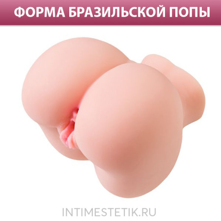 Juicy Pussy Giovanna - мастурбатор-попка с двумя рабочими каналами