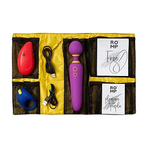 Набор Romp Pleasure Kit из 3-х игрушек в сумочке Набор Romp Pleasure Kit из 3-х игрушек в сумочке