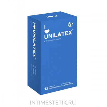 Презервативы Unilatex Natural Plain, 12 шт