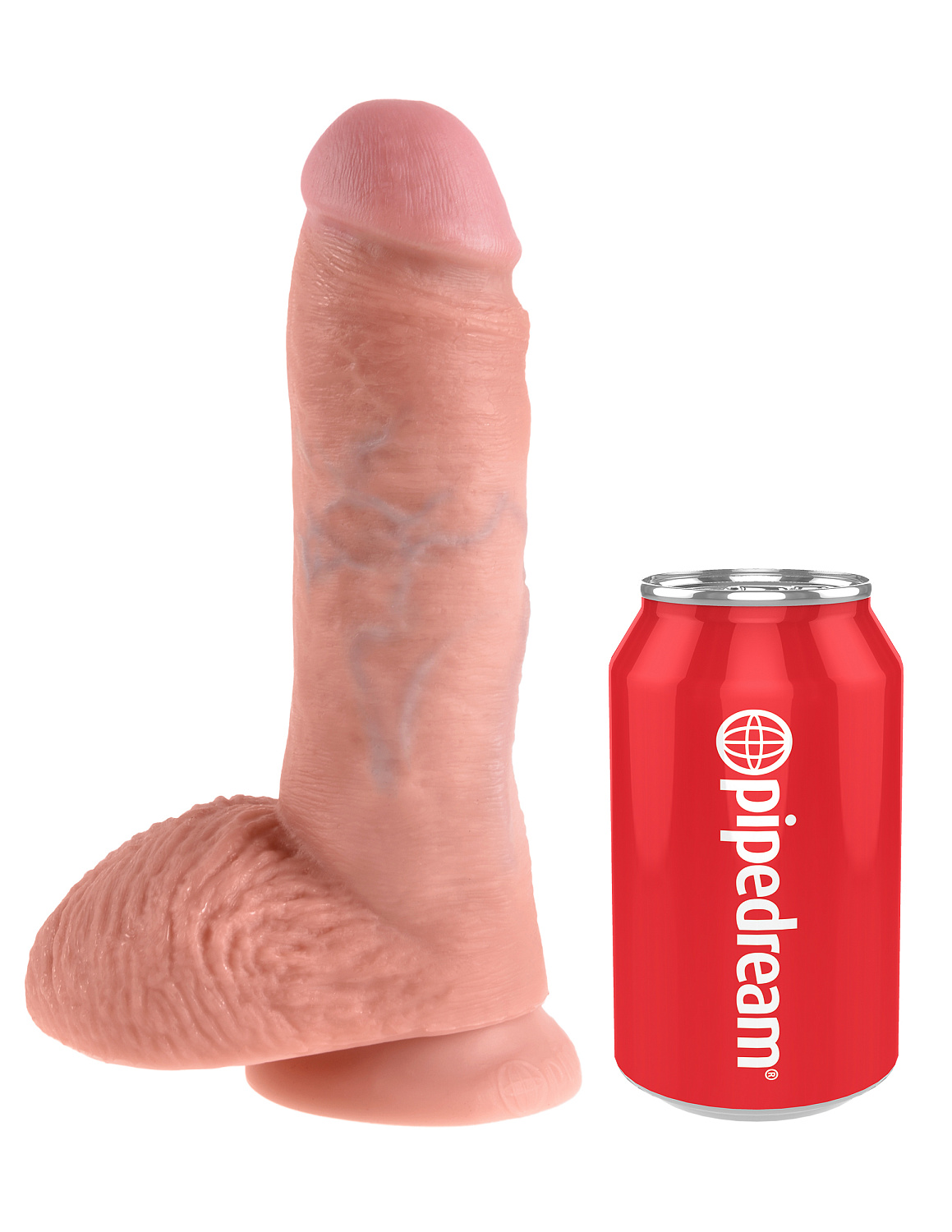 Фаллоимитатор на присоске 8 Cock with Balls Фаллоимитатор на присоске 8 Cock with Balls