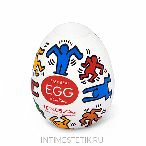 TENGA&Keith Haring Egg Мастурбатор яйцо Dance