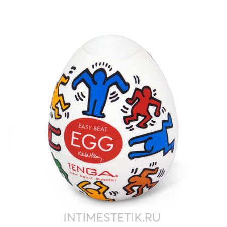 TENGA&Keith Haring Egg Мастурбатор яйцо Dance