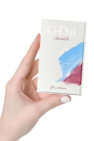 Шоколад с афродизиаками G-DAI для женщин, 15 г Шоколад с афродизиаками G-DAI для женщин, 15 г