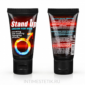 Укрепляющий эрекцию крем "STAND UP" Sex Expert