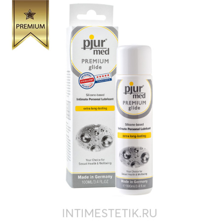 Силиконовая смазка Pjur Med Premium Glide, 100 мл