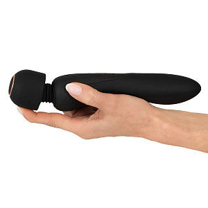 XouXou E-Stim Wand - двусторонний вибратор-ванд с электростимуляцией XouXou E-Stim Wand - двусторонний вибратор-ванд с электростимуляцией